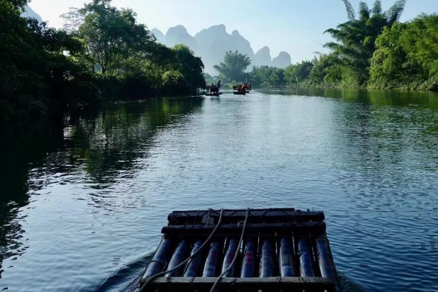Yulong River Bamboo Rafting Scenic Journey